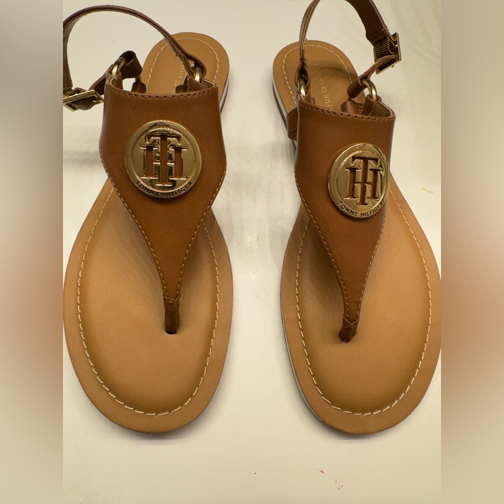 NWOT- Tommy Hilfiger Women's Brown Sandals